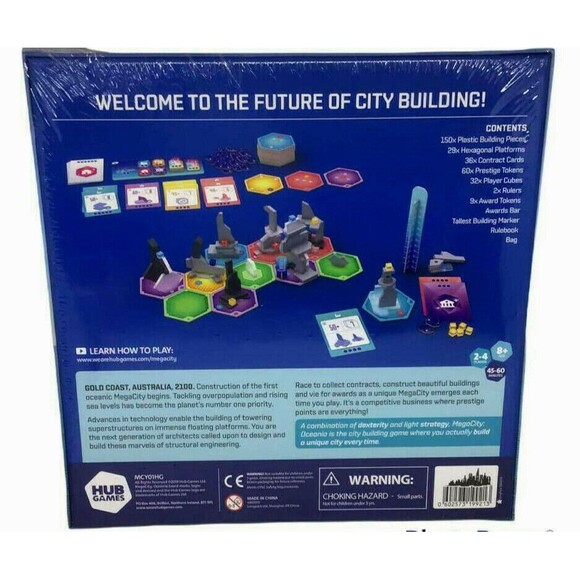 Megacity Oceania Game Michael Fox Draper Hub Australia Build City NEW Sealed - Picture 5 of 8